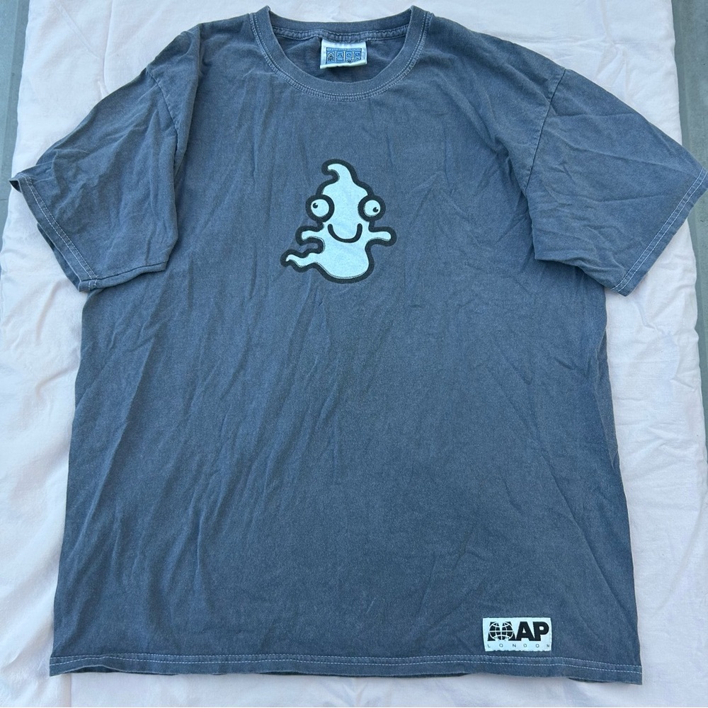 MAP London Ghost Haunted House DLR Tee Shirt, Y2K Streetwear